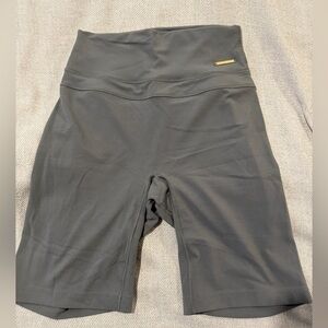 Gymshark x Whitney Simmons Gray High-Waisted Shorts